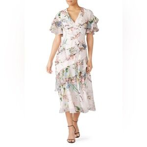 Theia | Dresses | New Theia Womens Gia Beaded Shawl Dress In Zinnia | Poshmark Theia | Dresses | New Theia Womens Gia Beaded Shawl Dress In Zinnia | Poshmark